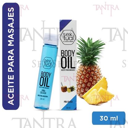 Aceite corporal sabor piña colada 30ml